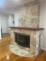 Classic Travertine Cream Crazy Paver Loose Stone Travertine