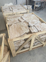 Classic Travertine Cream Crazy Paver Loose Stone Travertine