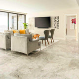 Natural Limestone Tile - Silver Shadow