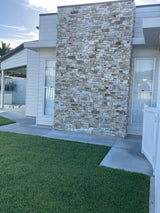 Natural Stone Wall Cladding Ledgestone - Tuscan White