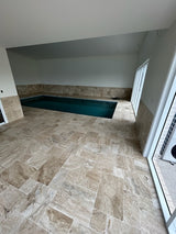 Tumbled Travertine Tile & Paver - Philadelphia