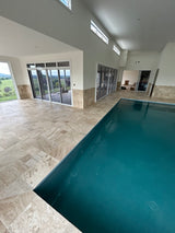 Tumbled Travertine Tile & Paver - Philadelphia
