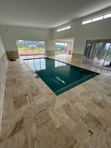Tumbled Travertine Tile & Paver - Philadelphia