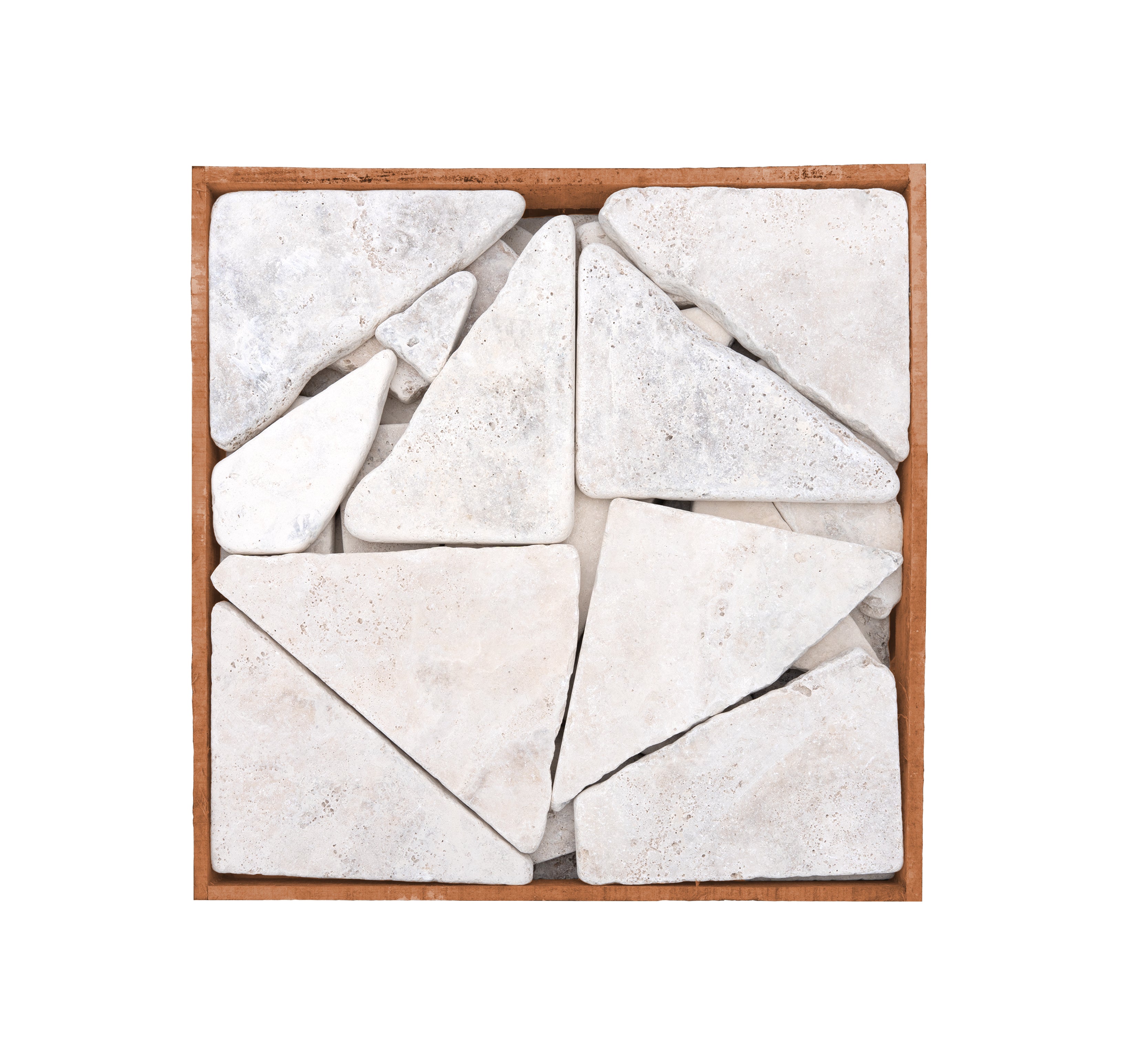 Classic Travertine Cream Crazy Paver Loose Stone Travertine