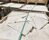 Classic Travertine Cream Crazy Paver Loose Stone Travertine