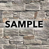 SAMPLE - Ledgestone - Dark Grey Rustic Quartz