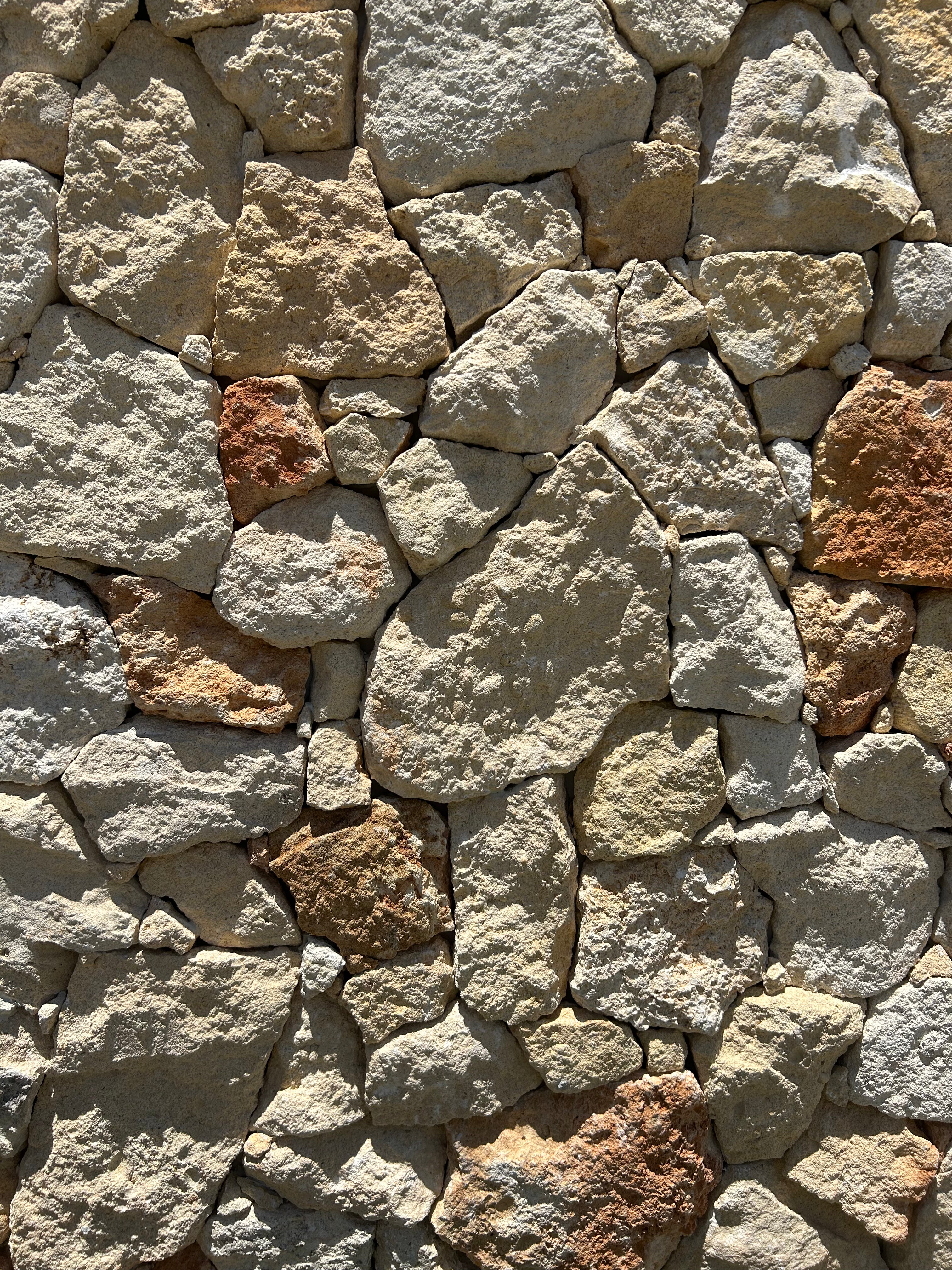 European Stone Wall Cladding Free Form Loose Stone - Fossil
