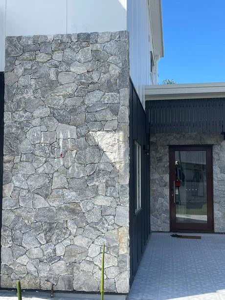 Natural Stone Wall Cladding Free Form - Loose Stone - Misty Grey Quartz