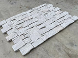 Natural Stone Wall Cladding Ledgestone - Sandstone White