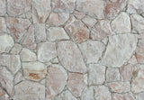 European Stone Wall Cladding Free Form Loose Stone - Rose