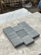Basalt Cobblestone - Garden Edging