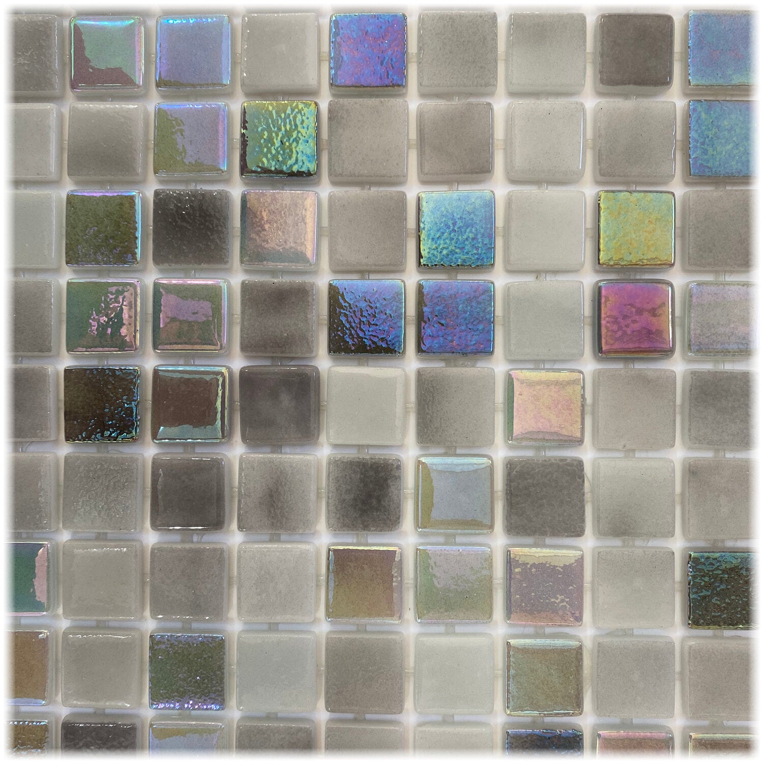 Leyla Glass Mosaic Tile Sample