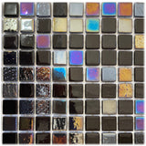 Leyla Glass Mosaic Tile Sample