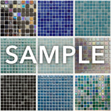 Leyla Glass Mosaic Tile Sample