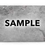 SAMPLE - Travertine - Premium Silver