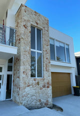 European Stone Wall Cladding Free Form Loose Stone - Fossil