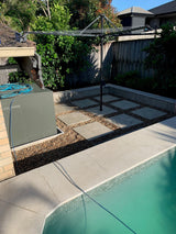 Seagrass Flamed & Tumbled Marble