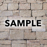 SAMPLE - Ledgestone - Tiger Skin