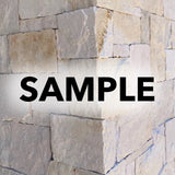 SAMPLE - Free Form Loose Stone -  White Sandstone Castle Shape