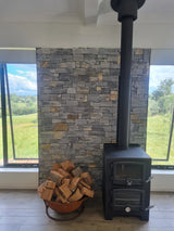 Natural Stone Wall Cladding Ledgestone - Blue Steel Rustic