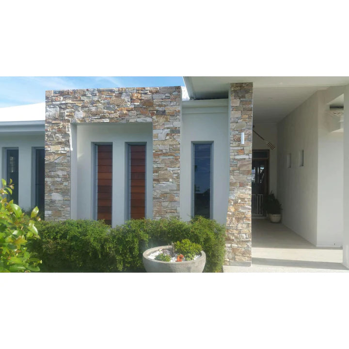 Natural Stone Wall Cladding Ledgestone - Urban Brown