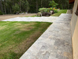 Tumbled Travertine Tile & Paver - French Set 12mm - Premium Silver Stone and Rock