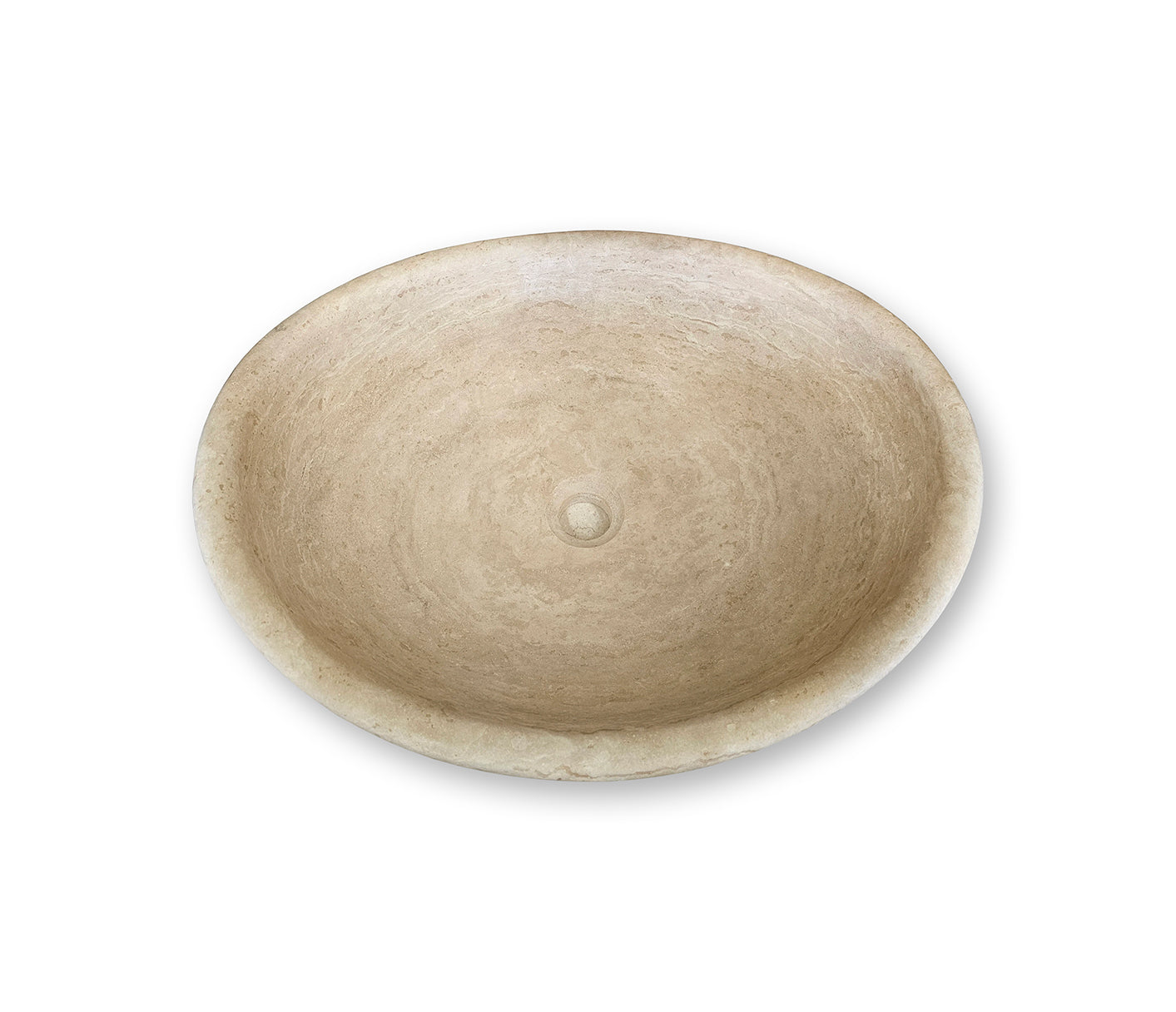 Turkish Travertine Oval Mount Basins