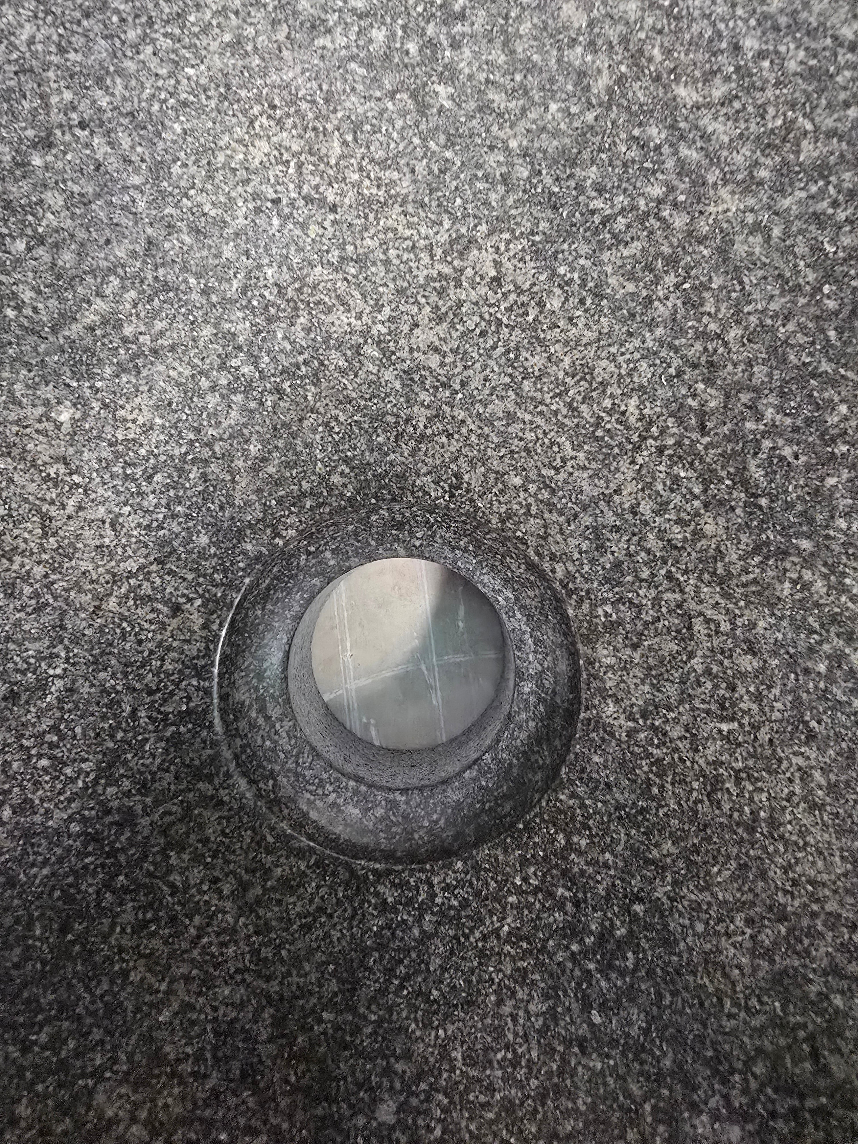 Handmade Natural Oval River Stone  Bathroom Basin  RS 2409066