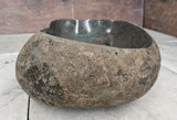 Handmade Natural Oval River Stone  Bathroom Basin  RVM 2409039