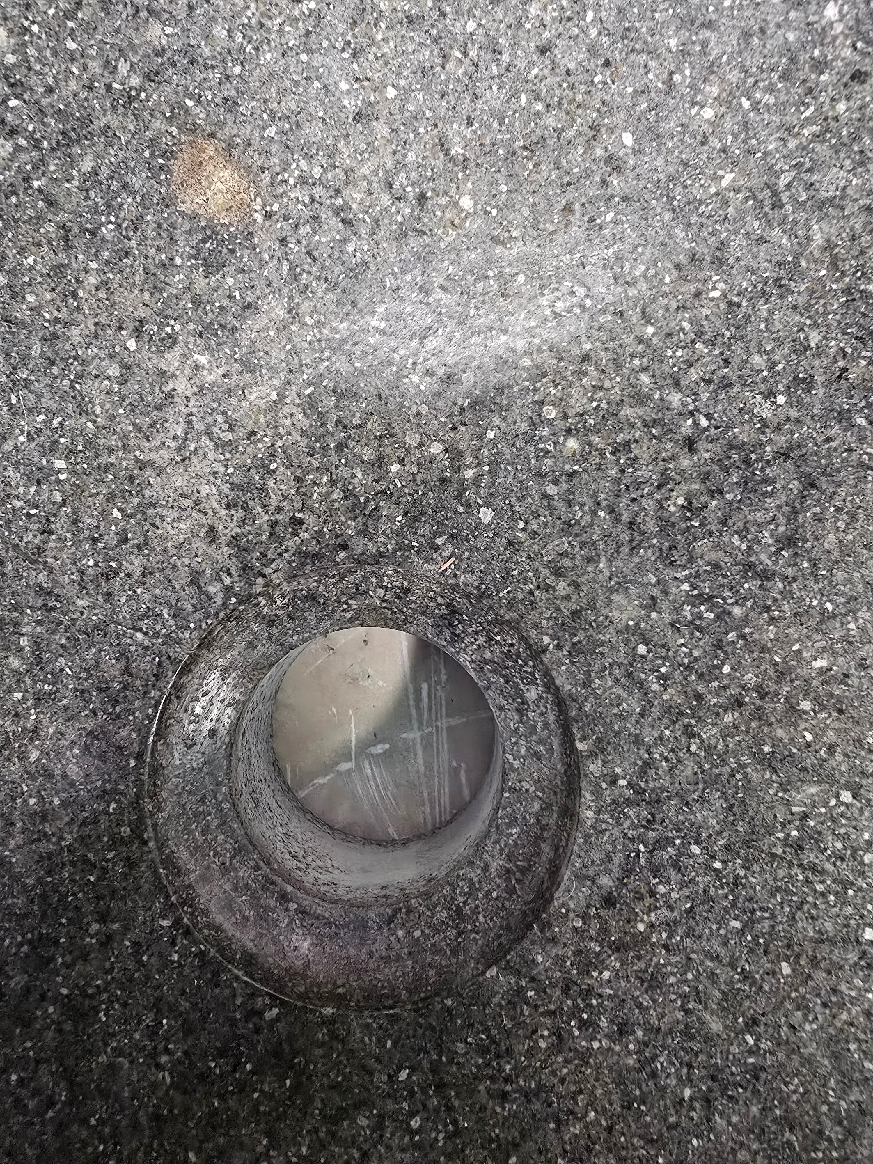 Handmade Natural Oval River Stone  Bathroom Basin  RVS 2409078