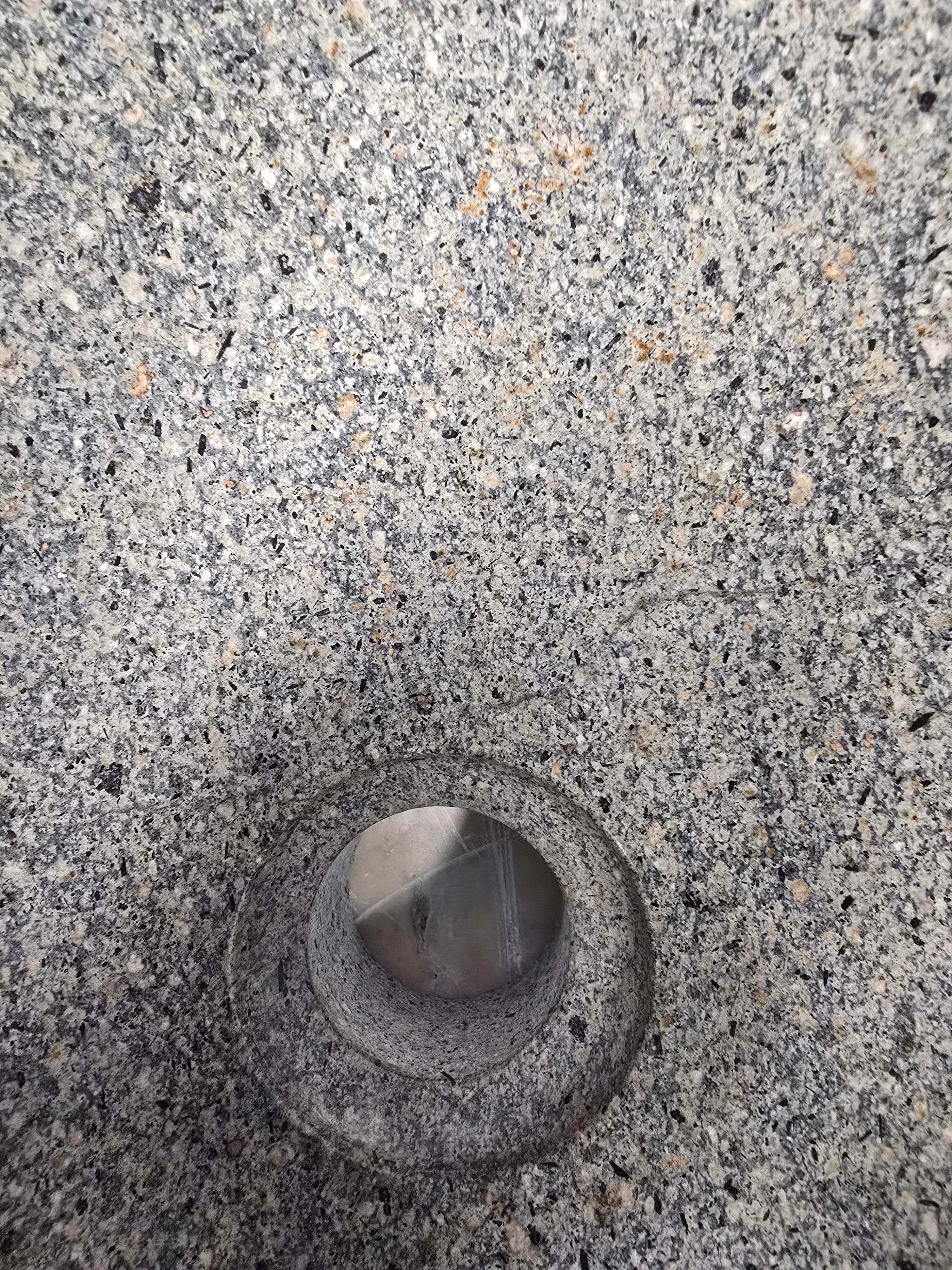 Handmade Natural Oval River Stone  Bathroom Basin  RS 2409075