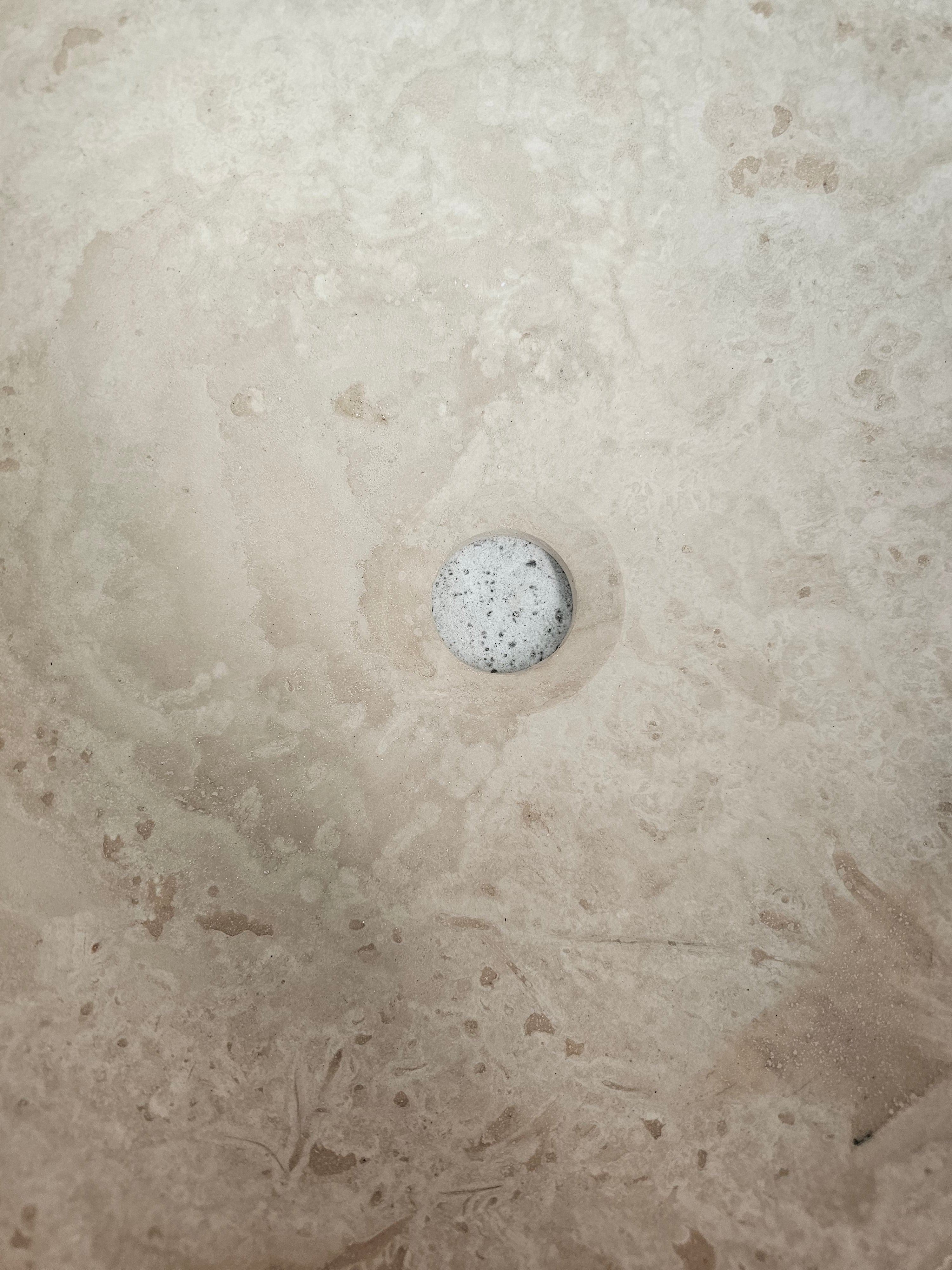Turkish Travertine Oval Mount Basins