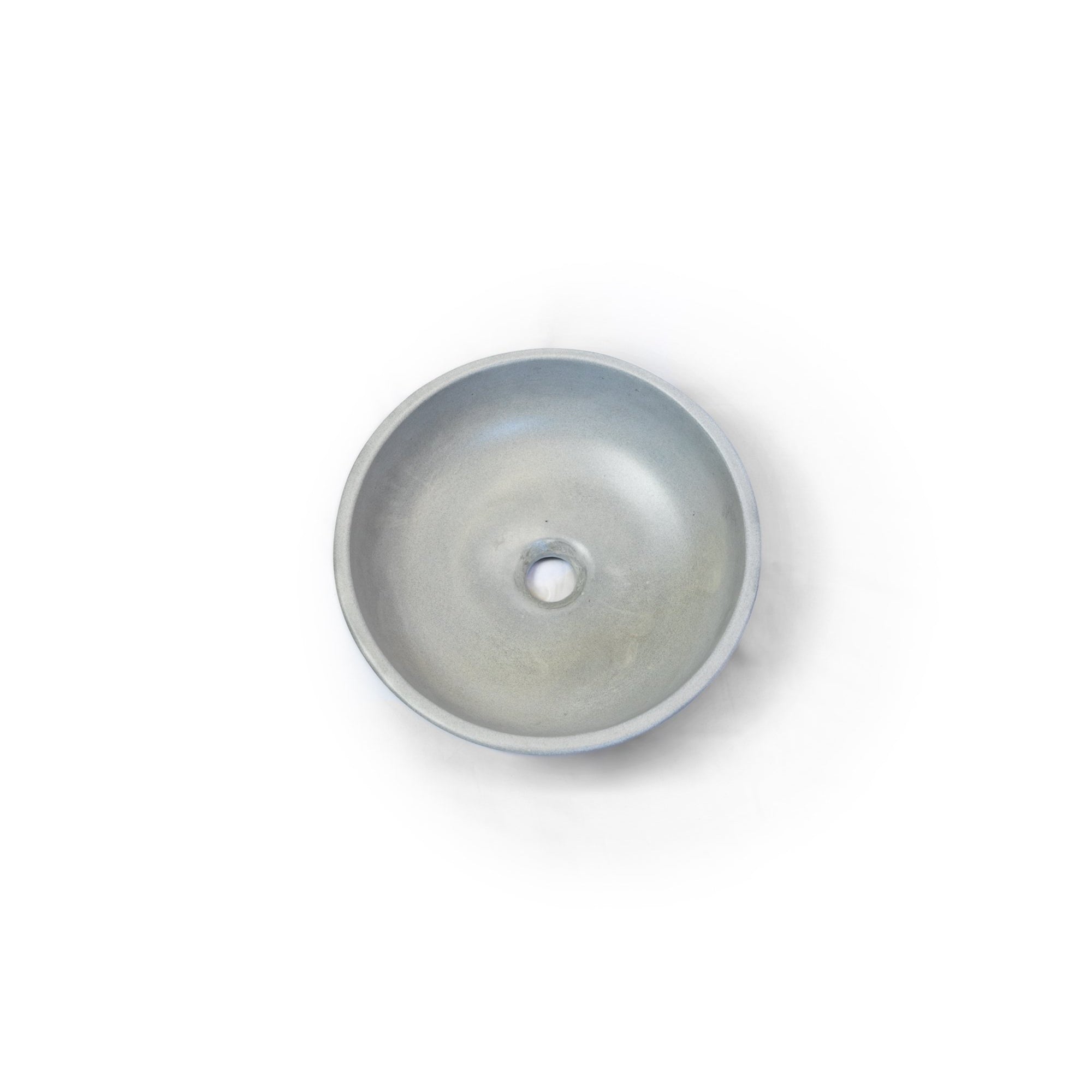 Round Concrete Bathroom Vanity Wash Basin EF19 Stone and Rock