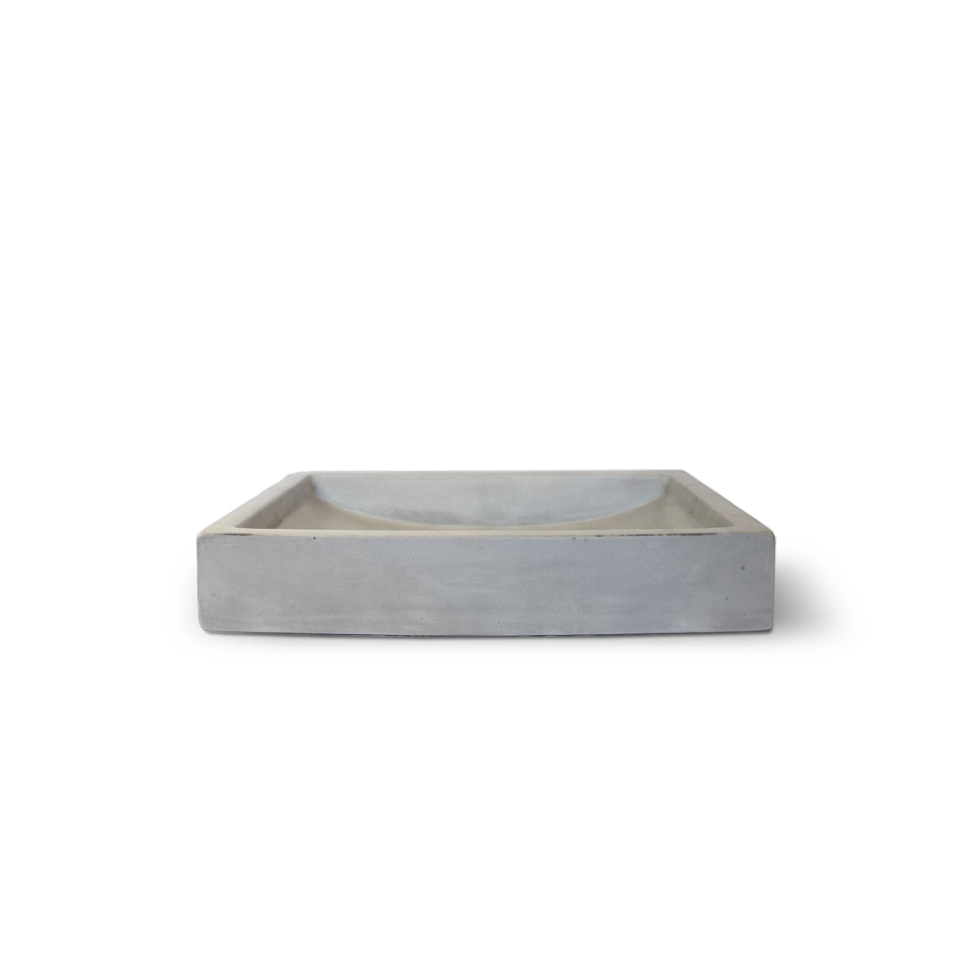 Rectangular Concrete Bathroom Vanity Wash Basin EF33 Stone and Rock