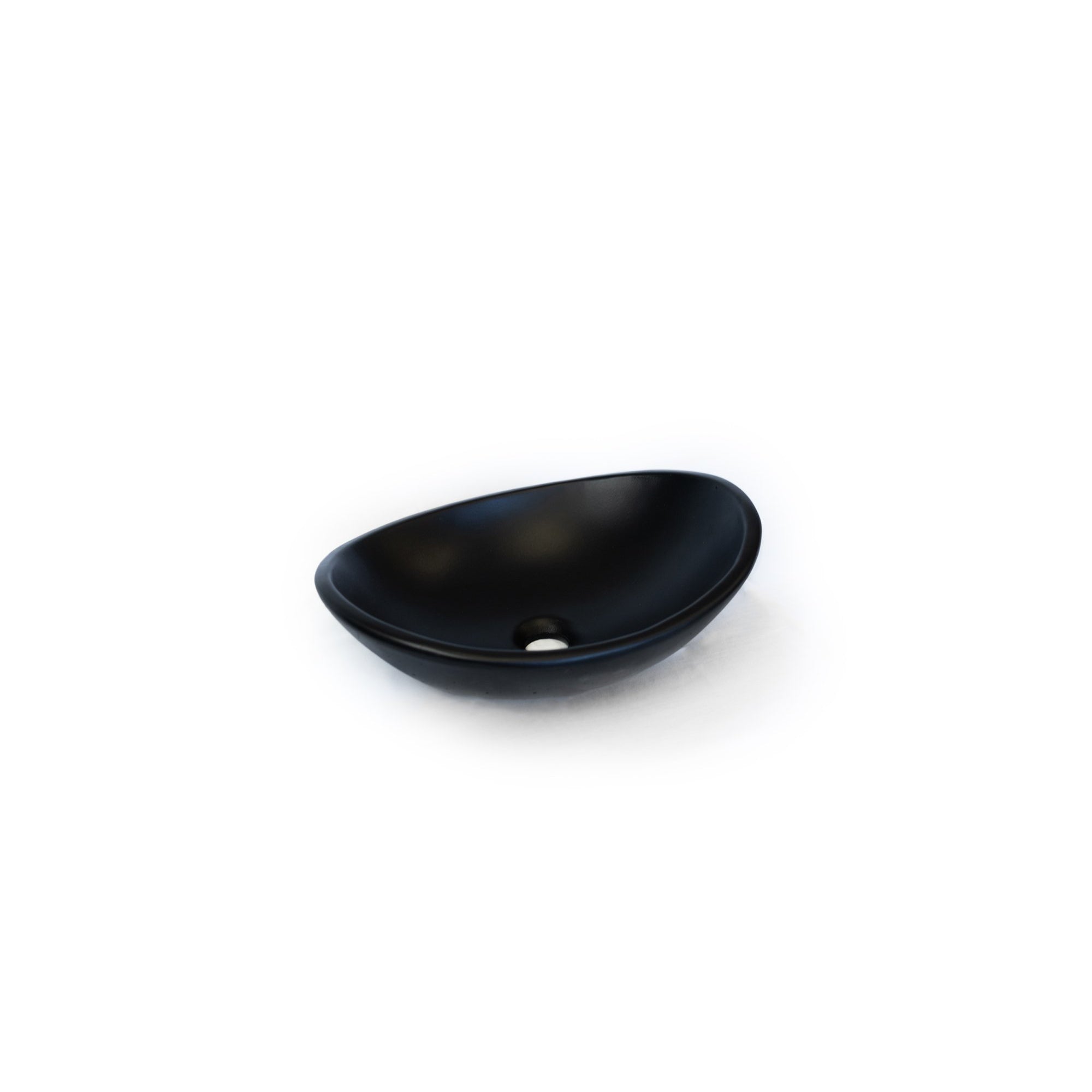 Oval Concrete Bathroom Vanity Wash Basin EF31 Stone and Rock
