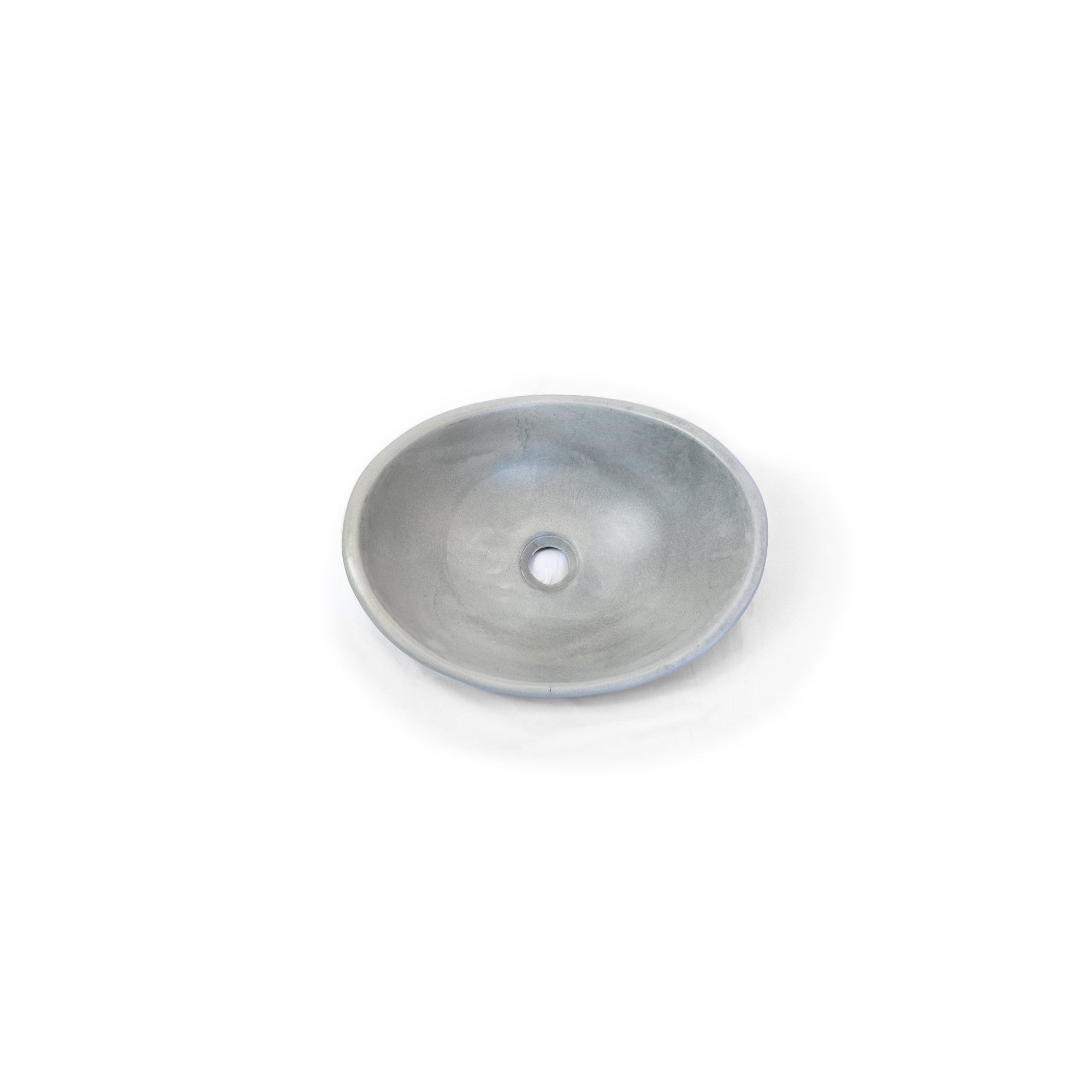 Oval Concrete Bathroom Vanity Wash Basin EF31 Stone and Rock