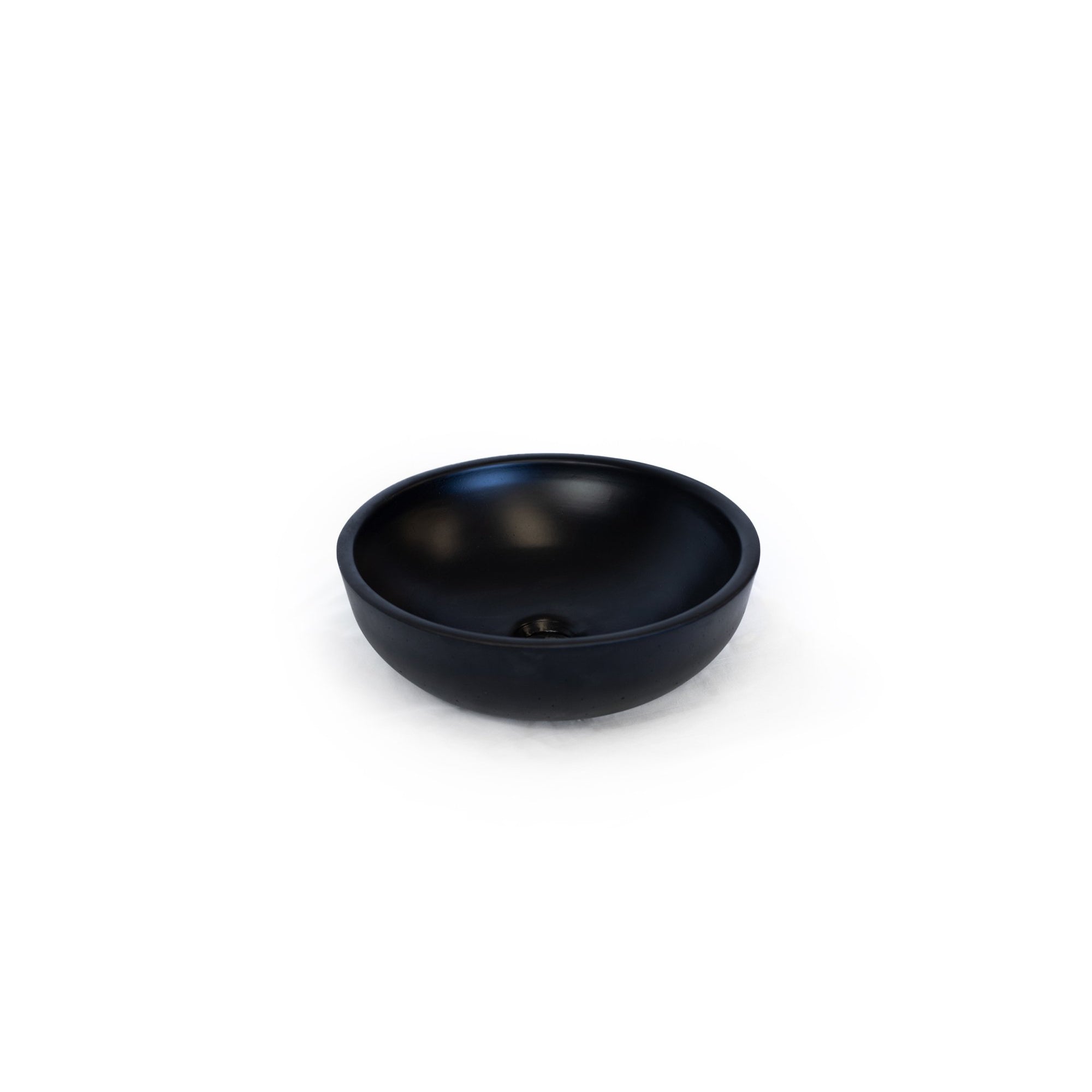 Round Concrete Bathroom Vanity Wash Basin EF930 Stone and Rock