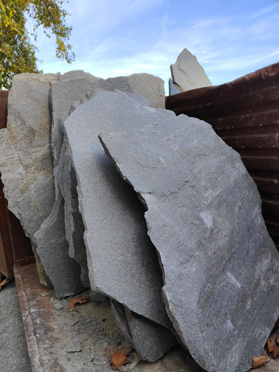 Greek - KAVALA GREY Crazy Paver - JUMBO Stone and Rock