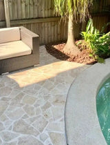 Classic Cream Crazy Paver Loose Stone Travertine Stone and Rock