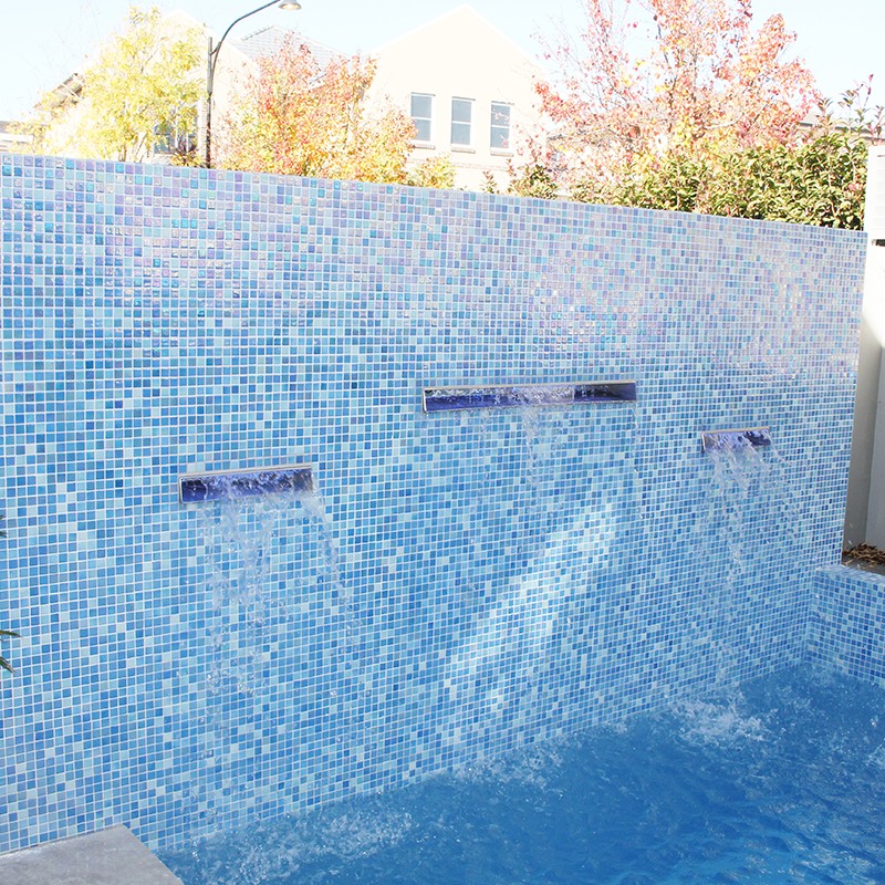 Leyla Sydney Mix Glass Mosaic Tiles Leyla