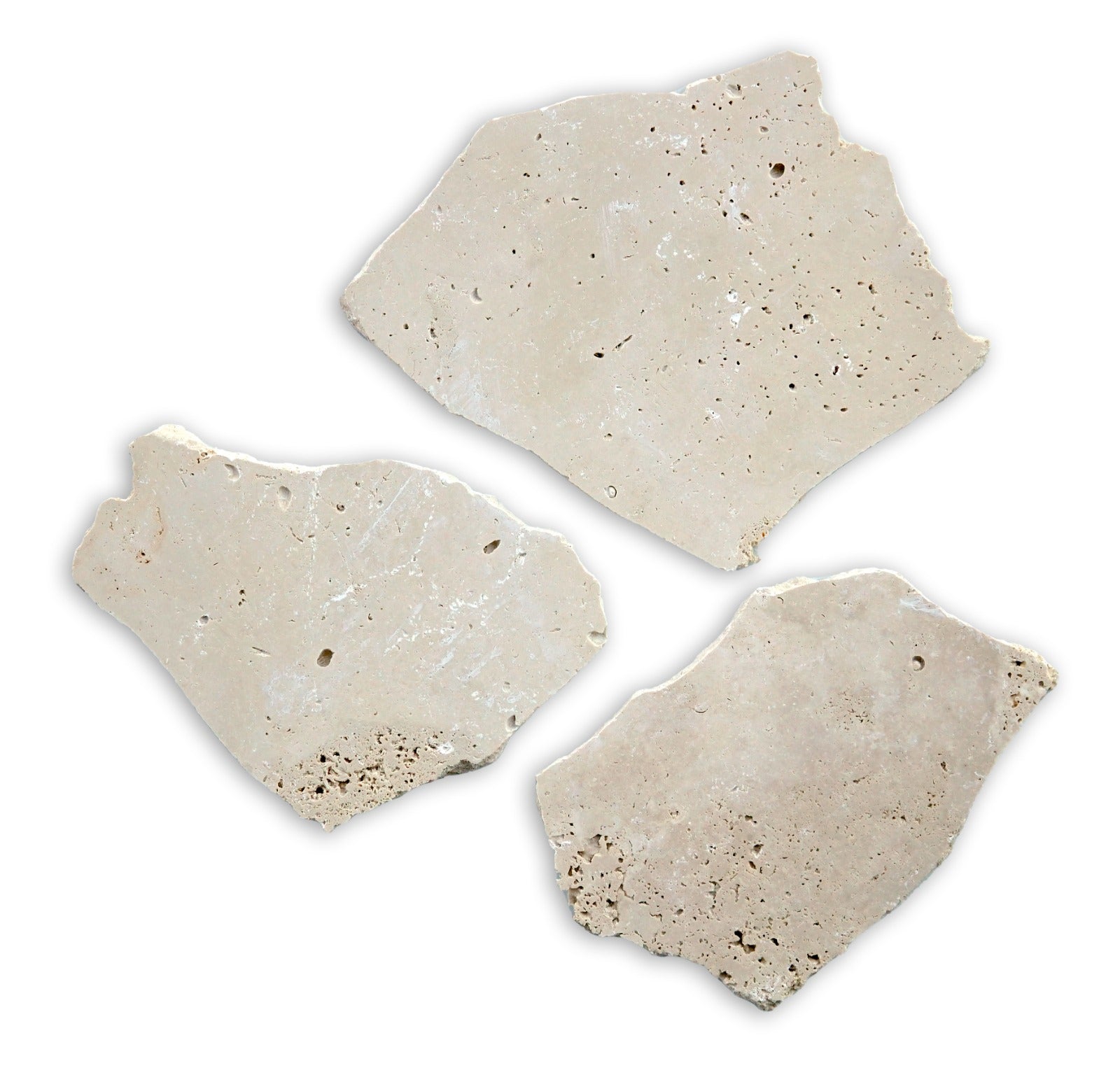 Classic Cream Crazy Paver Loose Stone Travertine Stone and Rock