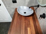 Oval Concrete Bathroom Vanity Wash Basin EF31 Stone and Rock