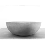 Round Concrete Bathroom Vanity Wash Basin EF19 Stone and Rock