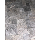 Tumbled Travertine Tile & Paver - French Set 12mm - Premium Silver Stone and Rock