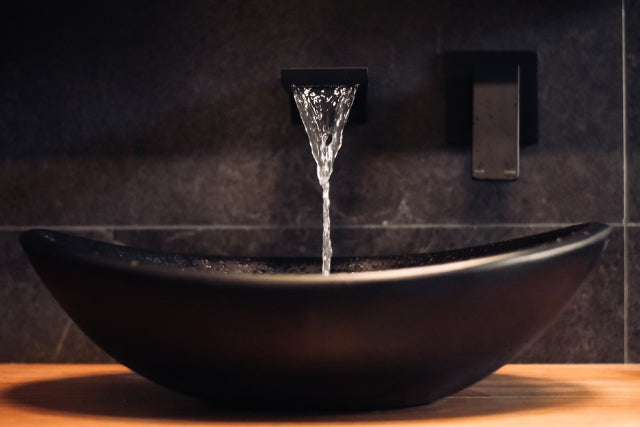 Oval Concrete Bathroom Vanity Wash Basin EF31 Stone and Rock