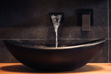 Oval Concrete Bathroom Vanity Wash Basin EF31 Stone and Rock