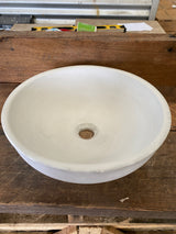 Round Concrete Bathroom Vanity Wash Basin EF930 Stone and Rock