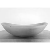 Oval Concrete Bathroom Vanity Wash Basin EF31 Stone and Rock