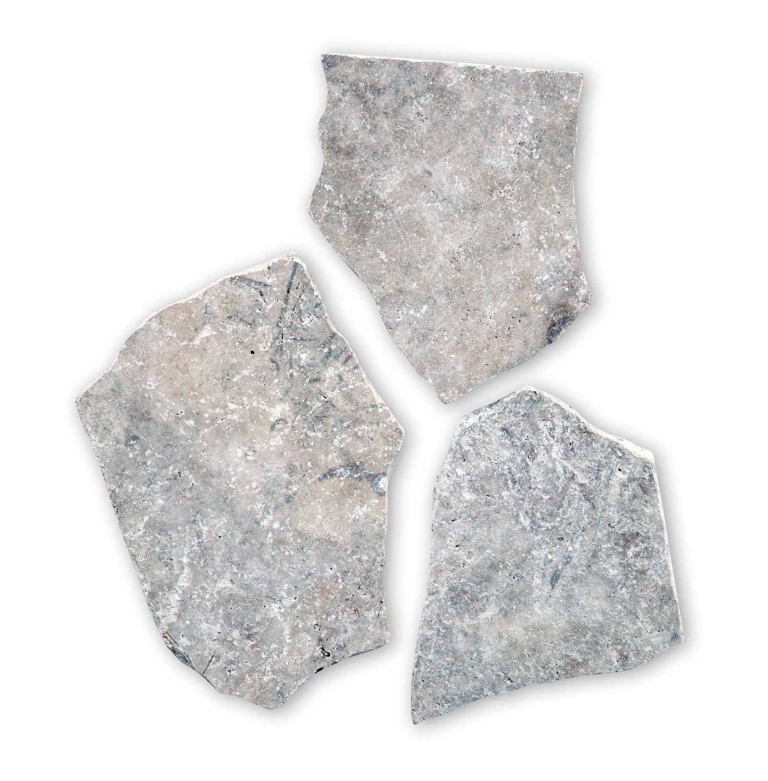 Silver Crazy Paver Loose Stone Travertine Stone and Rock