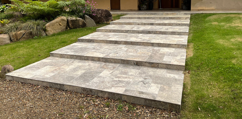 Travertine Stone Tiles & Pavers - For Indoor & Outdoor | Stone & Rock ...
